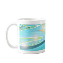 Sea and Sand Abstract mugs