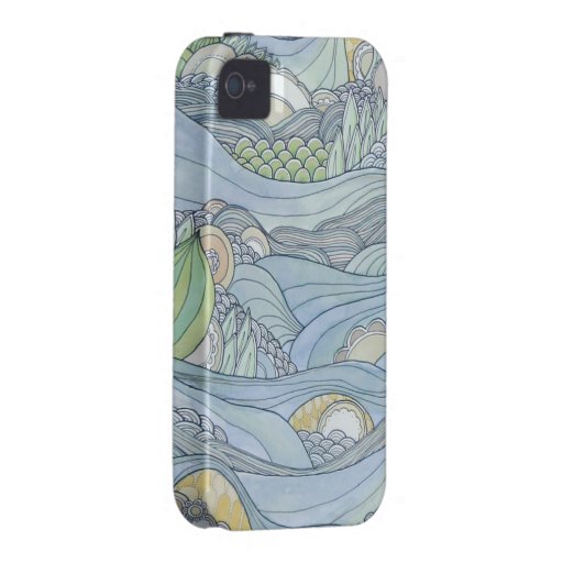 Sea and Scales iPhone 4 Cases