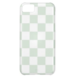 Sea Anemone Gingham Pattern iPhone 5C Covers