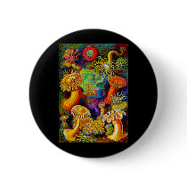 Sea Anemones Button