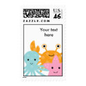 Sea Baby Shower Postage Stamps