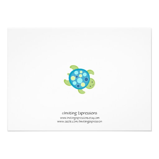 Sea Baby Shower Invitations