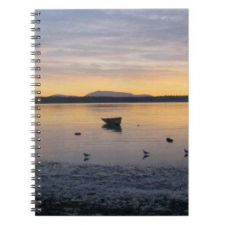 Sea Birds and Boat notebook