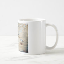 Sea birds on a gray day mugs