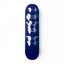 Sea Birds Skateboard by farmer77 Sea Birds Skateboard