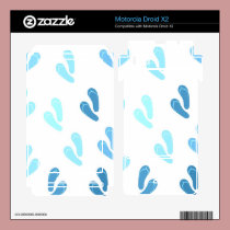 Sea Blue Flip Flops skins