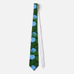 "Sea Blue Hydrangeas" Sash/Tie