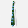 "Sea Blue Hydrangeas" Sash/Tie