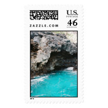 Sea cave postage
