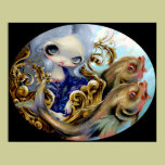 Sea Chariot ART PRINT Rococo Mermaid Surrealism