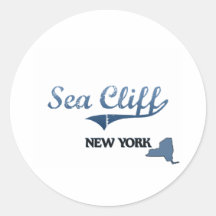 Sea Cliff New York City Classic Sticker