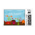 Sea Creature Stamps stamp