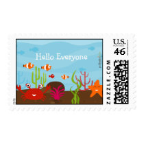 Sea Creature Stamps