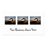 Sea Creature Statue Business Card Templates