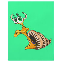 Sea Creature With Horns Flyer Design