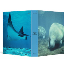 Sea Creatures Binder binder