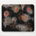 Sea Creatures Fossils Mousepad by andreacreations Sea Creatures Fossils Mousepad