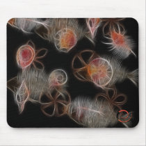 Sea Creatures Fossils Mousepad by andreacreations Sea Creatures Fossils Mousepad