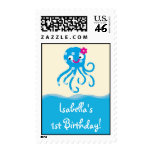 Sea Creatures Girl Postage