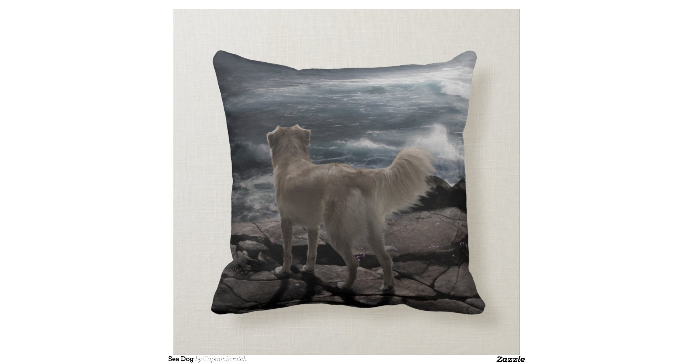 Sea Dog Throw Pillows Zazzle