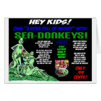 Sea Donkeys cards by 3Dogs Sea Donkeys cards