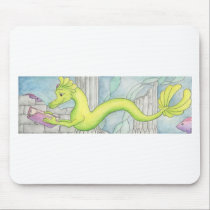 Sea Dragon Treasure mousepads