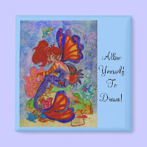 Sea Faerie Magnet magnets