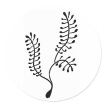 Sea Fern Sticker