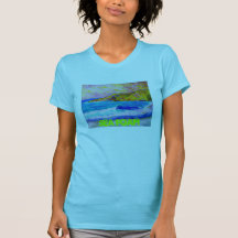 sea foam art t-shirts