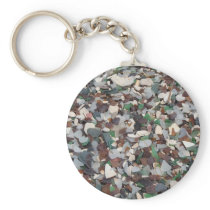 Sea Glass at Glass Beach - Bermuda Key Chains