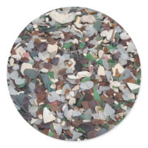 Sea Glass at Glass Beach - Bermuda Stickers