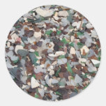 Sea Glass at Glass Beach - Bermuda Stickers