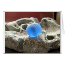 Sea_Glass_Bead_Lin_Blue_zazzle cards