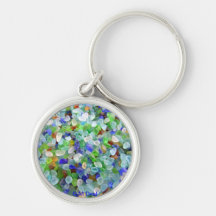 Sea Glass Keychains