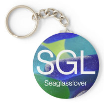 Sea Glass Lover Keychain keychains