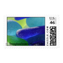 Sea Glass Lovers Postage Stamp stamps
