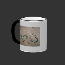 Sea Glass Marble Galore mugs