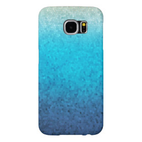 Sea Glass Mosaic Phone Case Samsung Galaxy S6 Cases