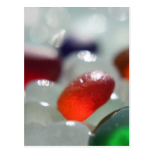 Sea Glass Orange Postcard