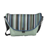Sea Grass Stripes Pattern Messenget Bag messenger bags