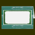 Sea Green Border Image / Text Holder cards