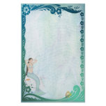 Sea Green Fantasy Stationery
