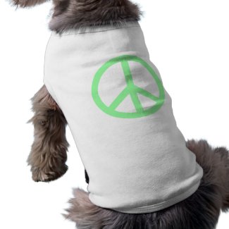 Sea Green Peace petshirt
