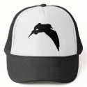 Sea Gull Silhouette hat by Cherylsart Sea Gull Silhouette hat