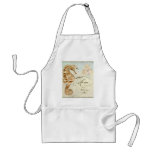 Sea Horse Coastal Beach - Home Decor Apron