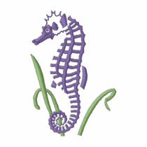 Sea Horse Outline embroidered shirts by ZazzleEmbroidery Sea Horse Outline embroidered shirts