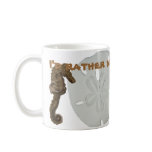 Sea Horse Sand Dollar mugs