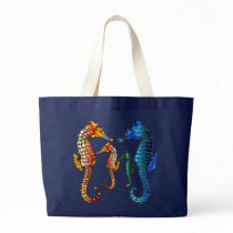 Sea Horse Tote Tote Bags