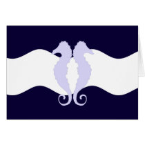Sea Horses 1 Card