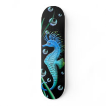 Sea horses Cartoon Skateboard